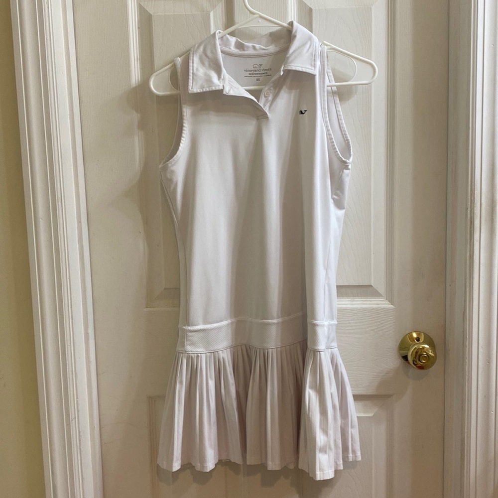 Vineyards vines performance XS dress white